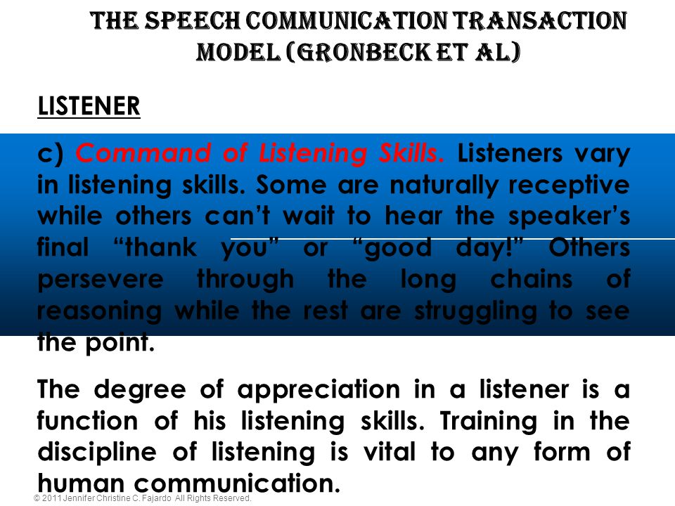What are the functions of speech communication?
